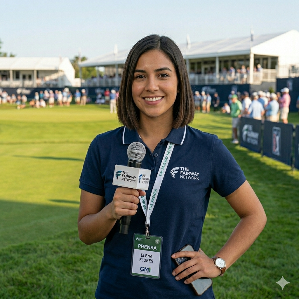 Valentina Cruz — Corresponsal de Campo de The Fairway Network