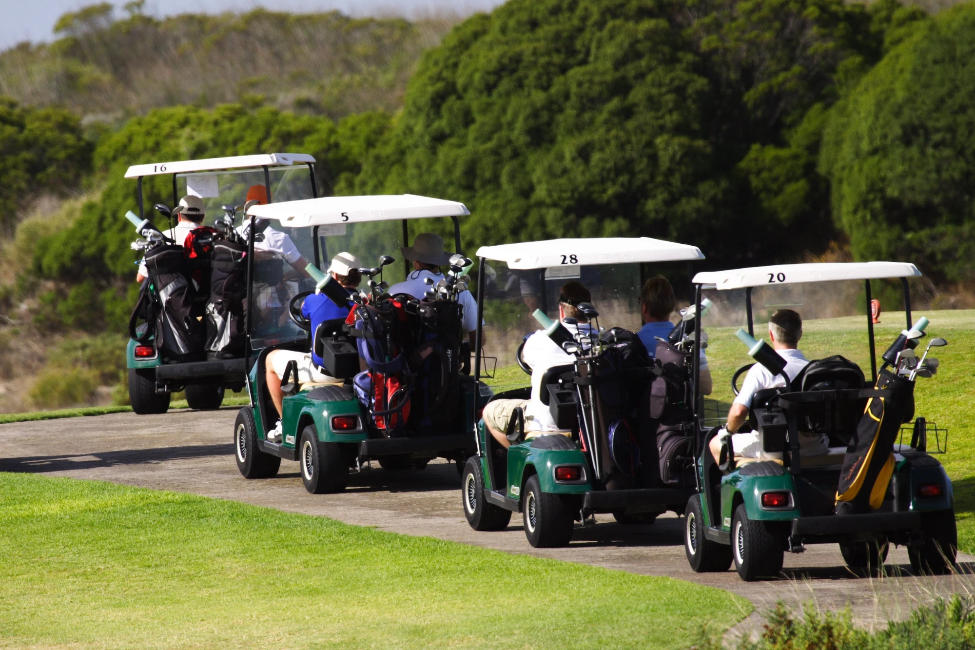 Cobertura de torneos amateur de golf en México